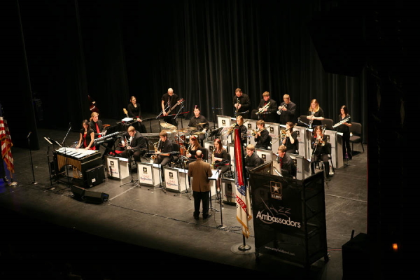 Students perform in Jazz 1 ensemble