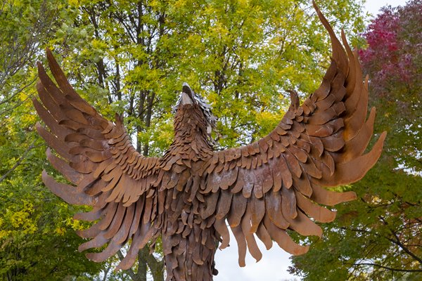 the phoenix statue