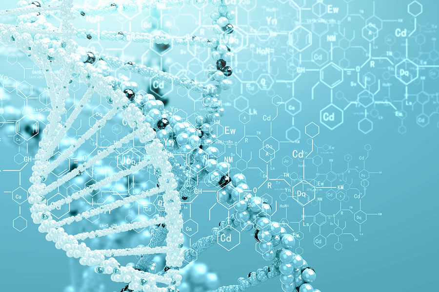 "Digital replica of DNA strand"