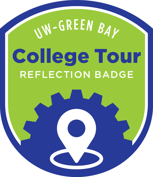 Image of College Tour Reflection Badge