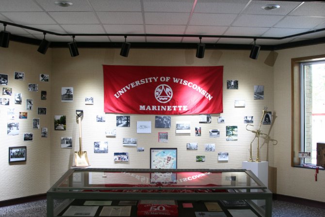 UW-Green Bay, Marinette Campus 50th Anniversary Exhibit