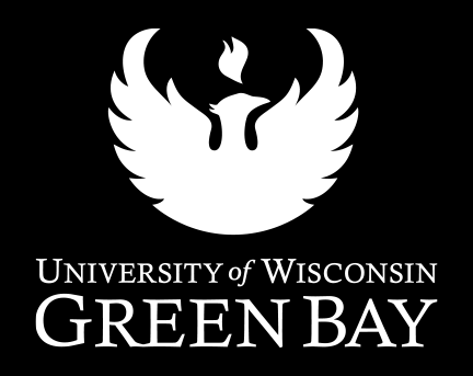 White UW-Green Bay Logo