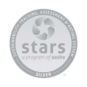 Silver STARS - Sustainability Tracking Assessment & Rating System Seal