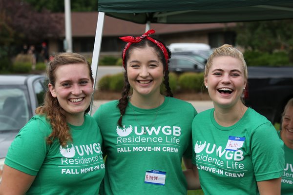 UWGB Fall Move-in crew