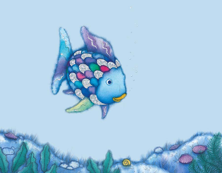 Rainbow Fish swimming