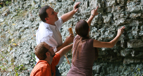 Photo: Prof. John A. Luczaj, Geoscience