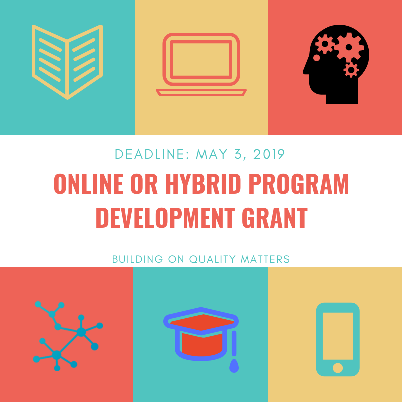 Online or Hybrid Program Development Grant