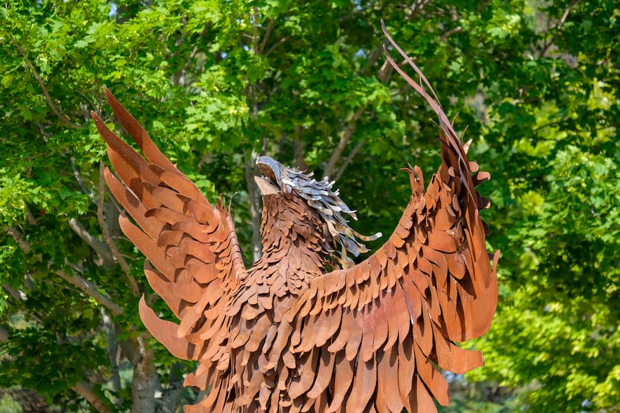Iconic Phoenix Statue