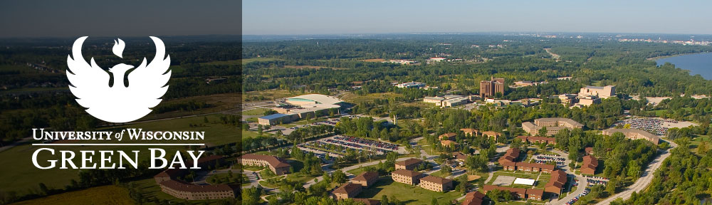 Ariel view of UW-Green Bay Campus