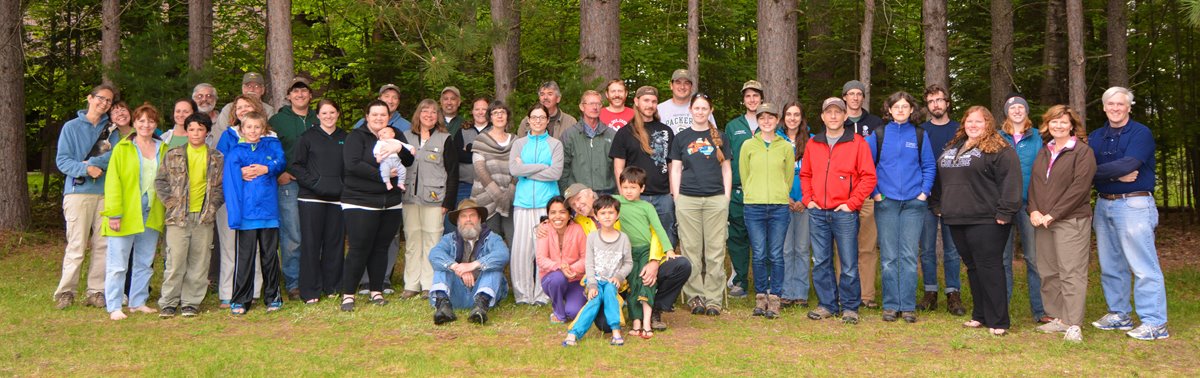 Nicolet National Forest 2014 bird survey volunteer group
