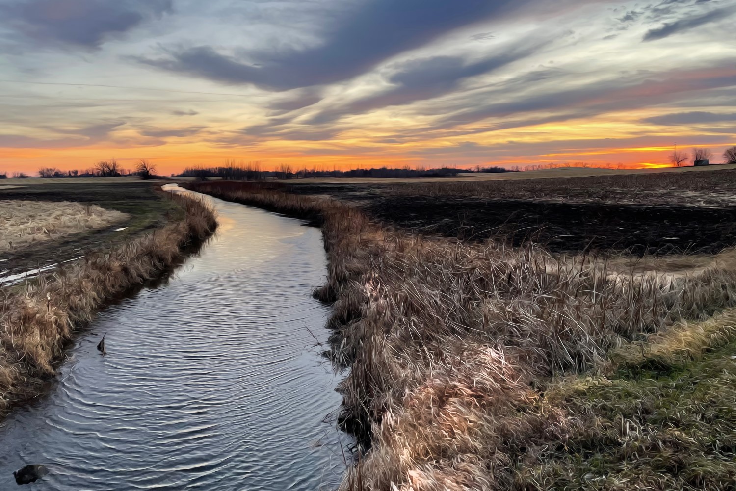 Image of a serene stream