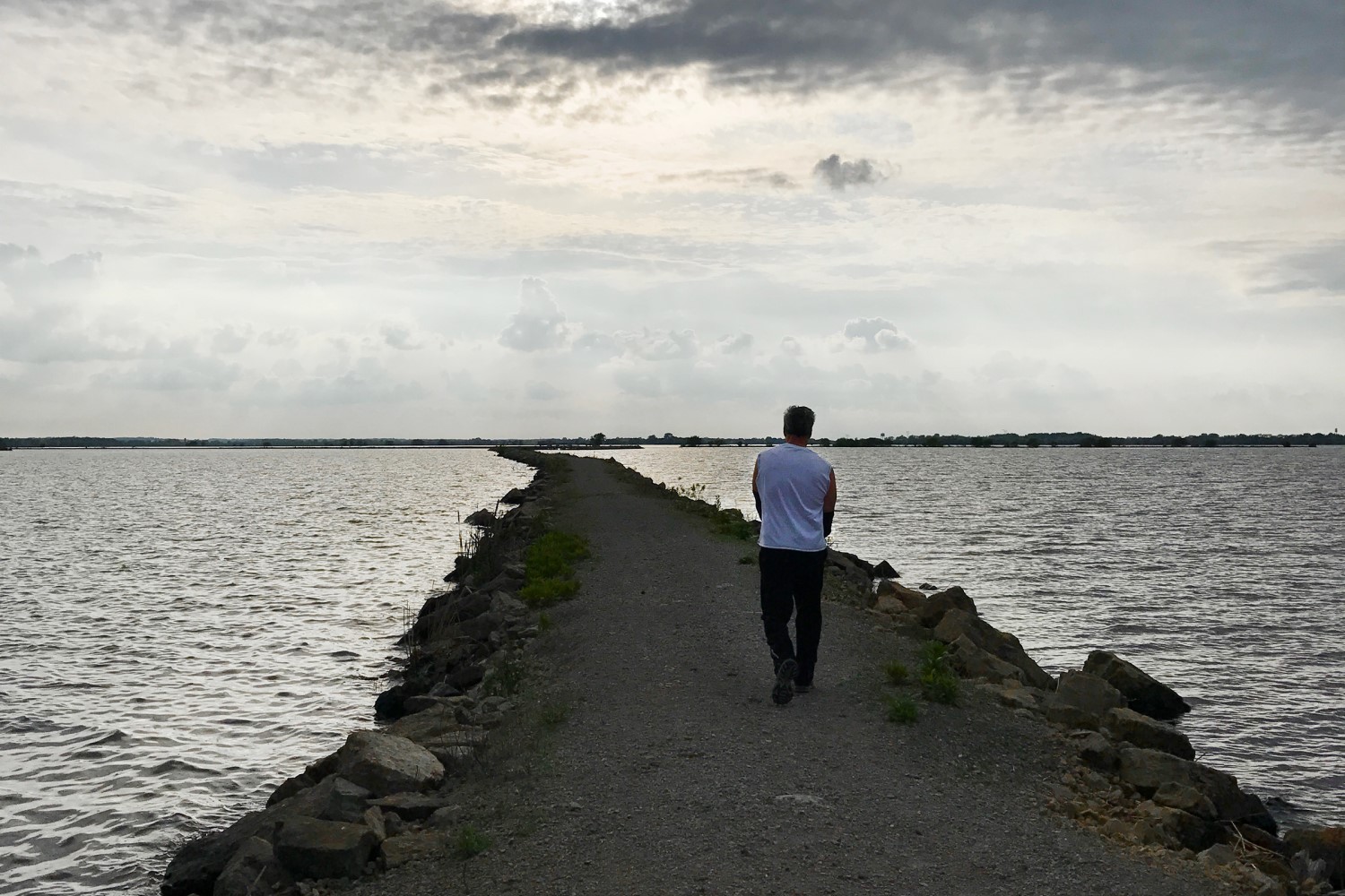 Image of a solitary figure