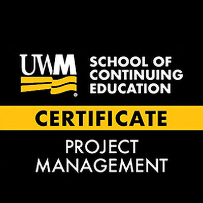 black and yellow digital badge example