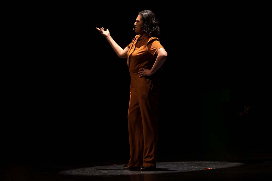 Rhonda Chandler performing Phenomenal Woman