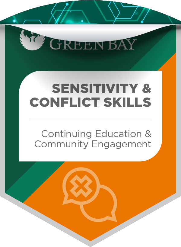 Sensitivity & Conflict Skills Digital Badge