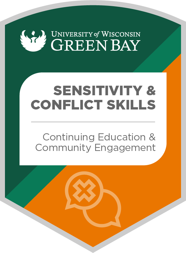 Sensitivity & Conflict Skills Digital Badge