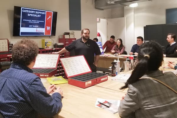 Students take tour of local business