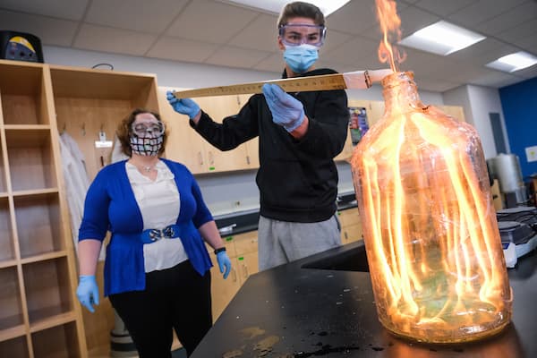 Student lab testing