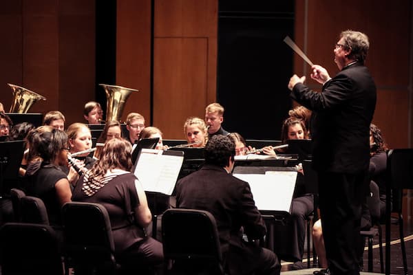 Professor directs the New Music ensemble