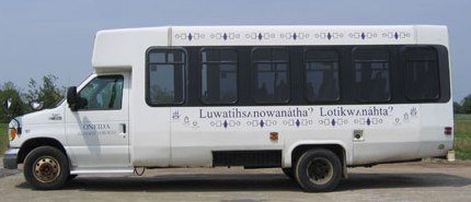 Oneida Elder bus