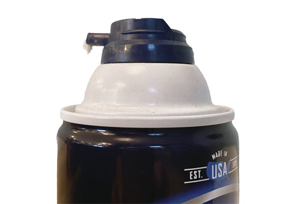 Shaving cream can