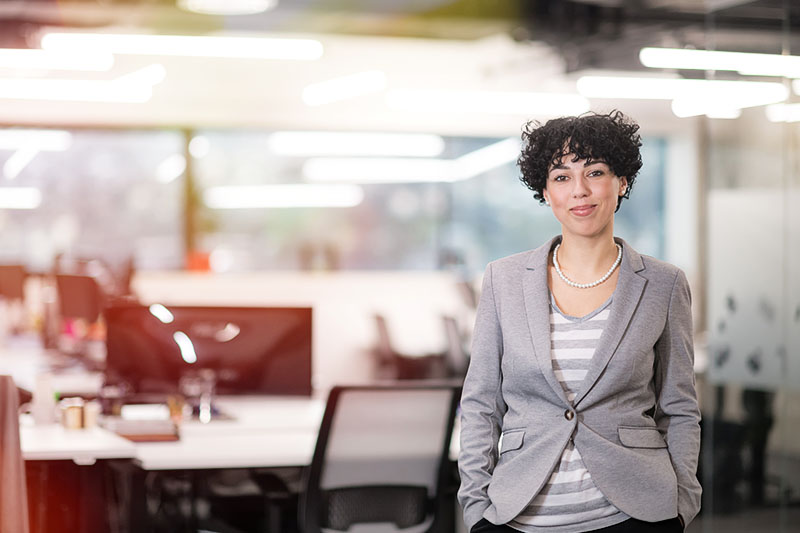 Successful professional woman