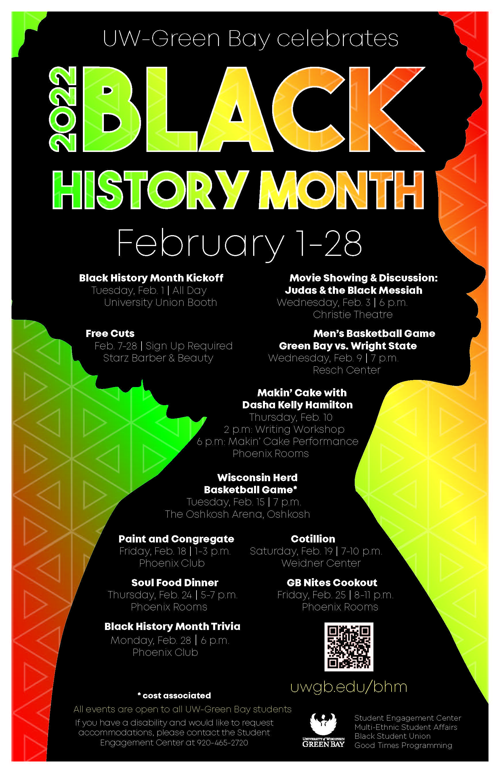 Black history month poster 