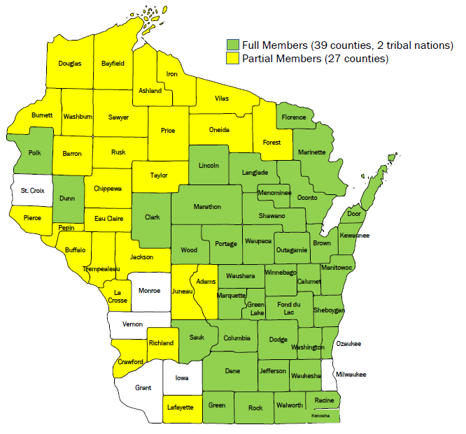 BHTP Members Map