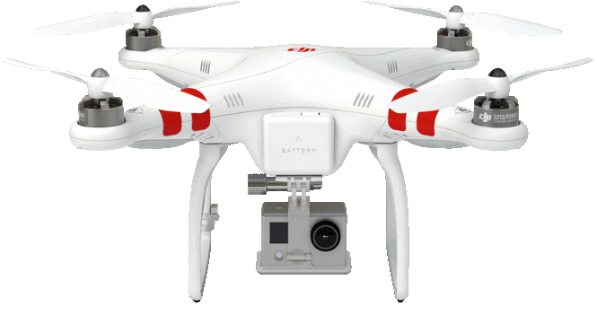 DJI Phantom 4 quadcopter drone
