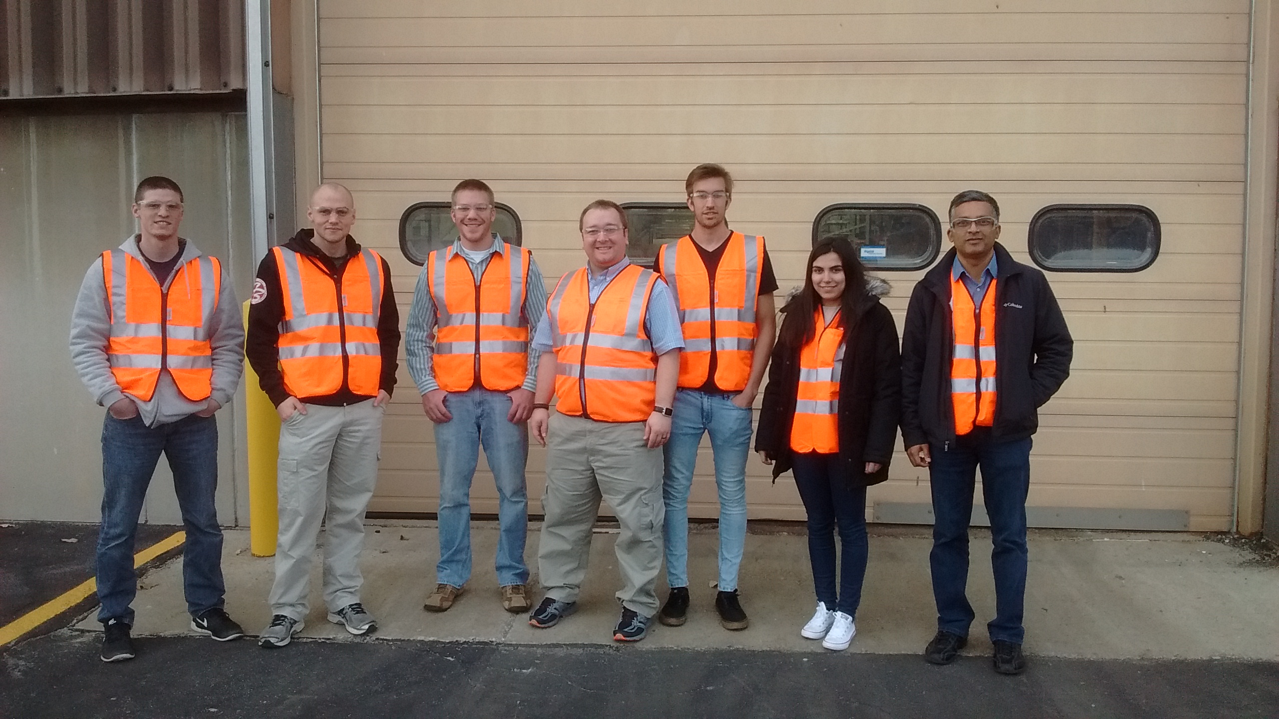 Students touring PCMC facilities