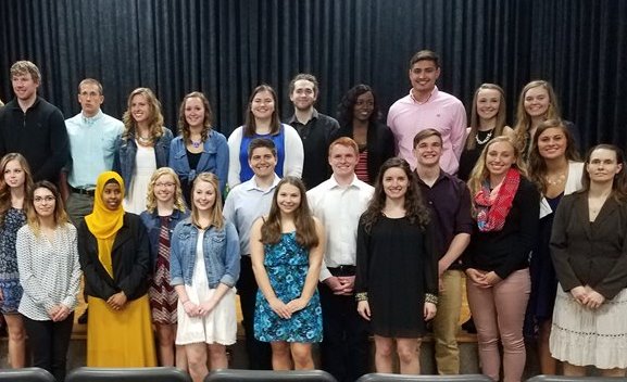 Tri-Beta holds Induction Ceremony