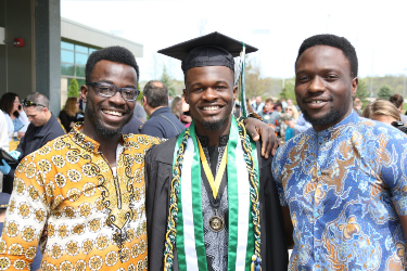 A student after graduation