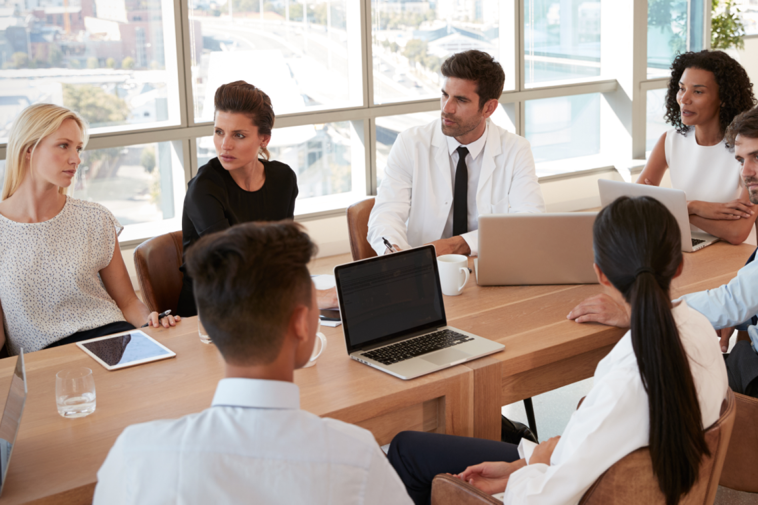 Medical staff meeting