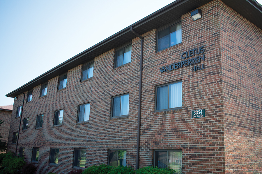 Cletus Vanderperren Hall dormitory building