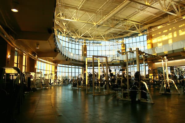 UWGB Kress fitness center interior