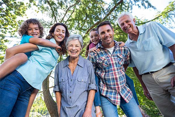 Intergenerational group