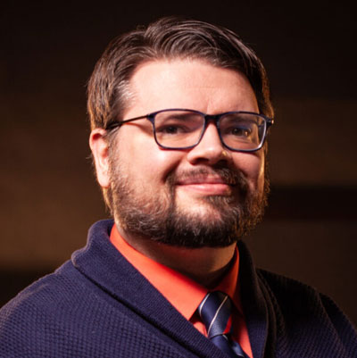 Professor Bryan Carr, faculty advisor for game studies