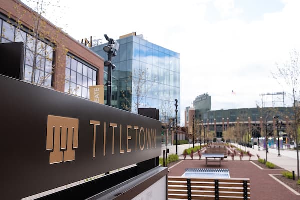 Titletown District near Lambeau Field