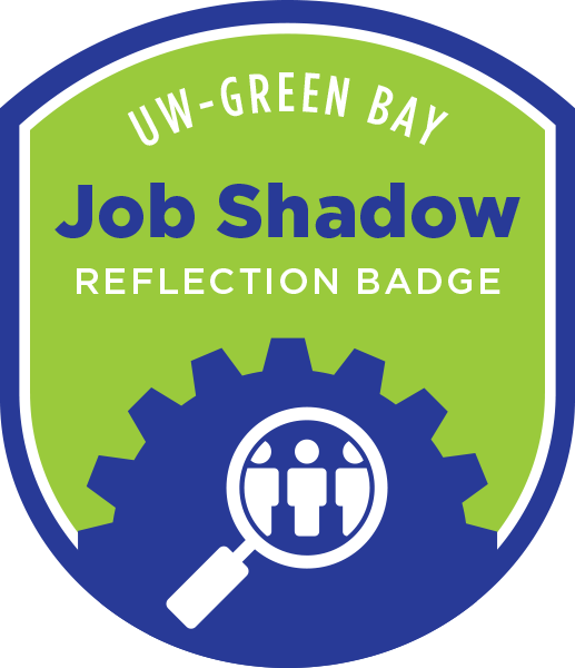 Image of Job Shadow Reflection Badge