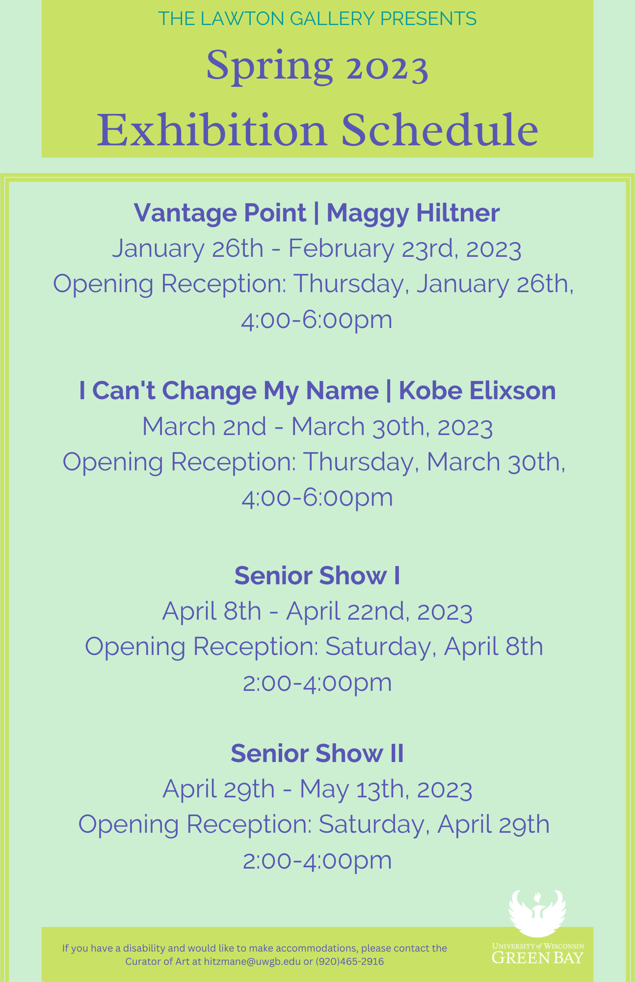 Uwgb Class Schedule Spring 2025 Filia Roselia