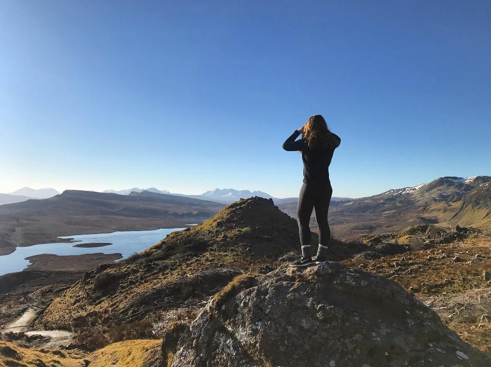 Jordan Gaurkee in Scottish Highlands
