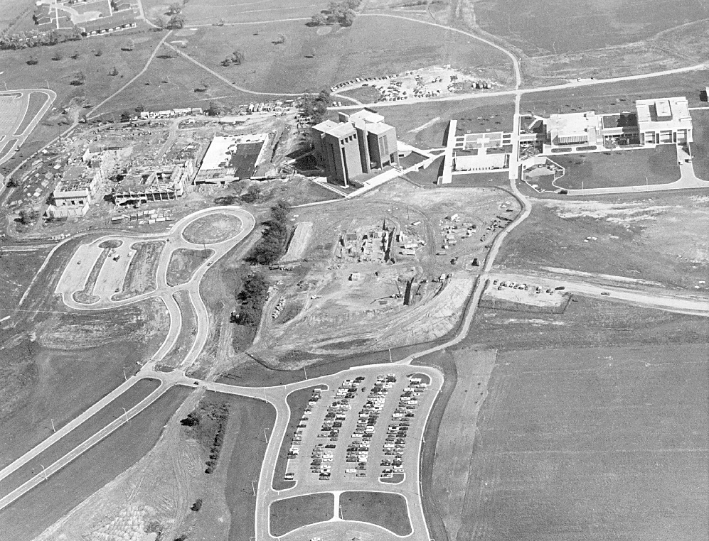 UW-Green Bay campus, fall 1972.