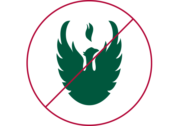 Phoenix Emblem Not Permitted Example