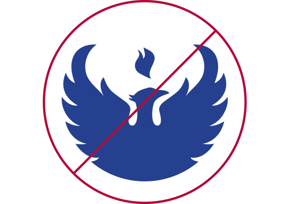 Phoenix Emblem Not Permitted Example