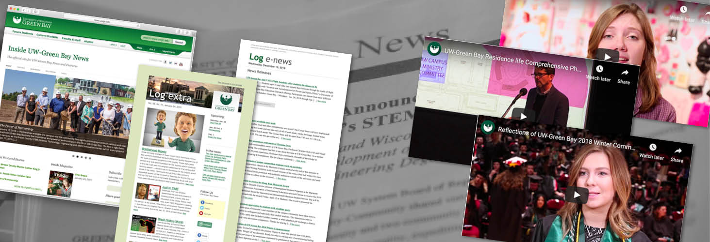 UW-Green Bay News collage