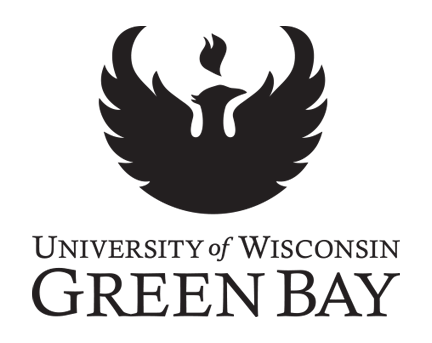 Black UW-Green Bay Logo