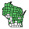 WI Distribution Map