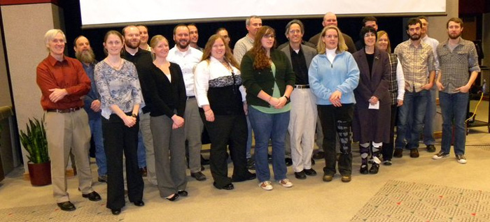 Cofrin Grant recipients and faculty.