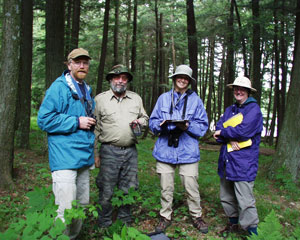 Volunteers. Photo by R. Howe