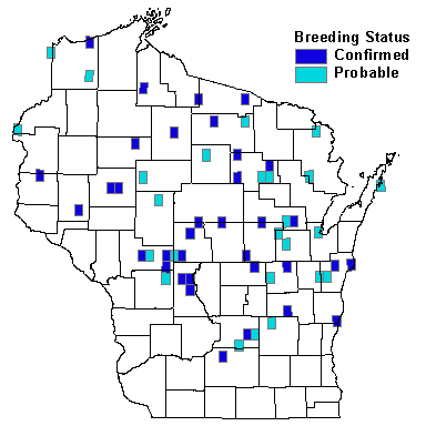 Green-winged Teal Map